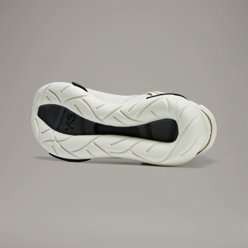 Basket Adidas Y-3 Qasa Blanche Noir Femme | TWA-62455990