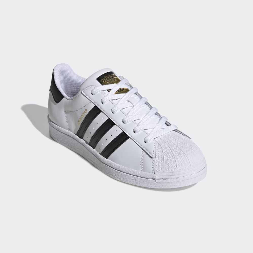 Basket Adidas Superstar Blanche Noir Femme | IPW-97884515