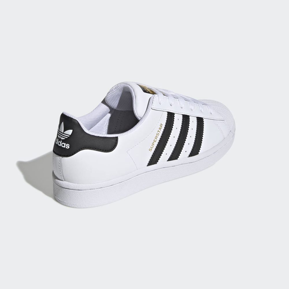 Basket Adidas Superstar Blanche Noir Femme | IPW-97884515