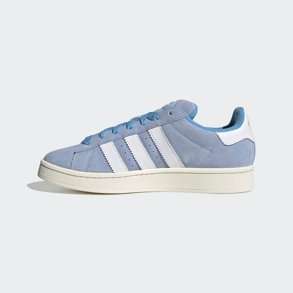 Basket Adidas Campus 00s Bleu Blanche Femme | RWT-48106093