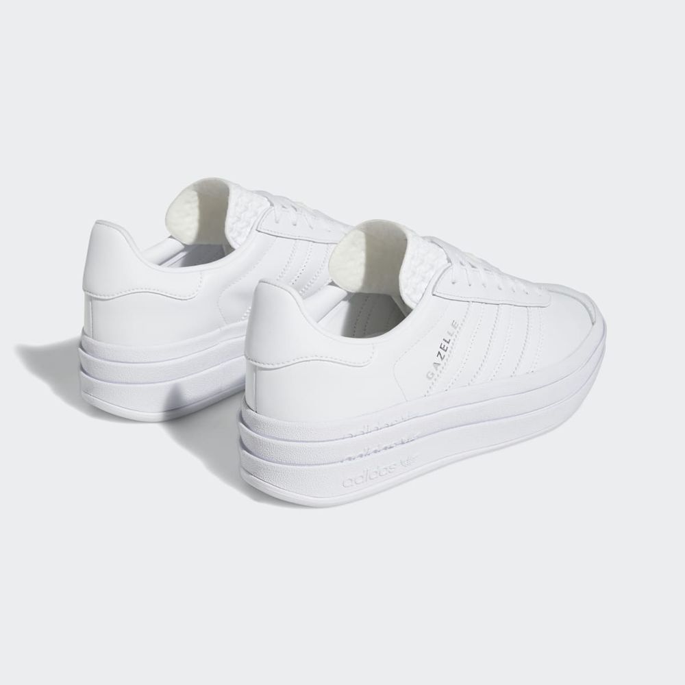 Basket Adidas Gazelle Bold Blanche Femme | HKH-84028810