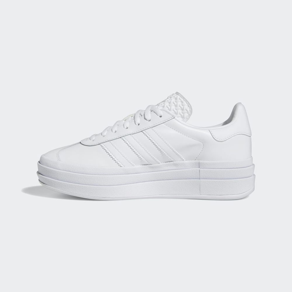 Basket Adidas Gazelle Bold Blanche Femme | HKH-84028810