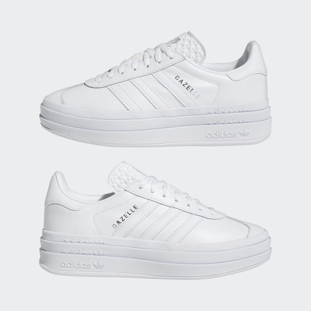 Basket Adidas Gazelle Bold Blanche Femme | HKH-84028810