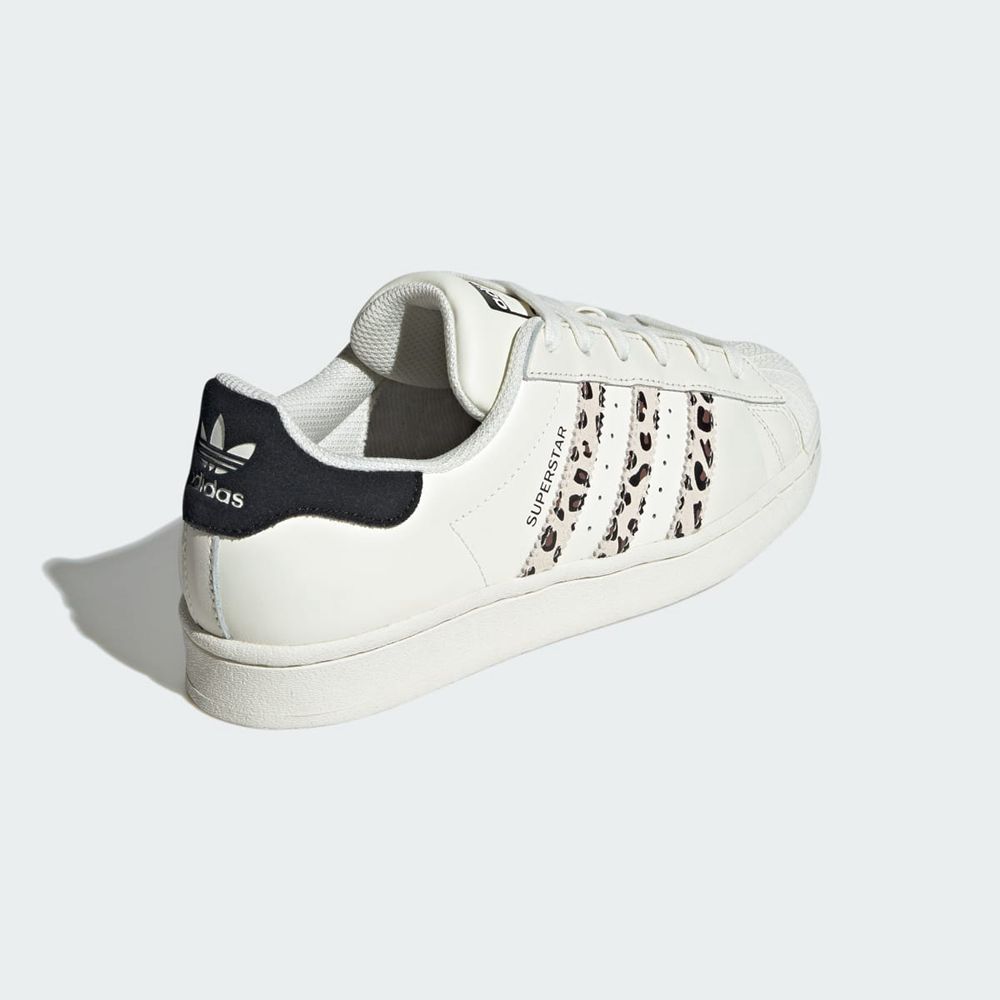 Basket Adidas Superstar Blanche Noir Femme | OFA-73203748