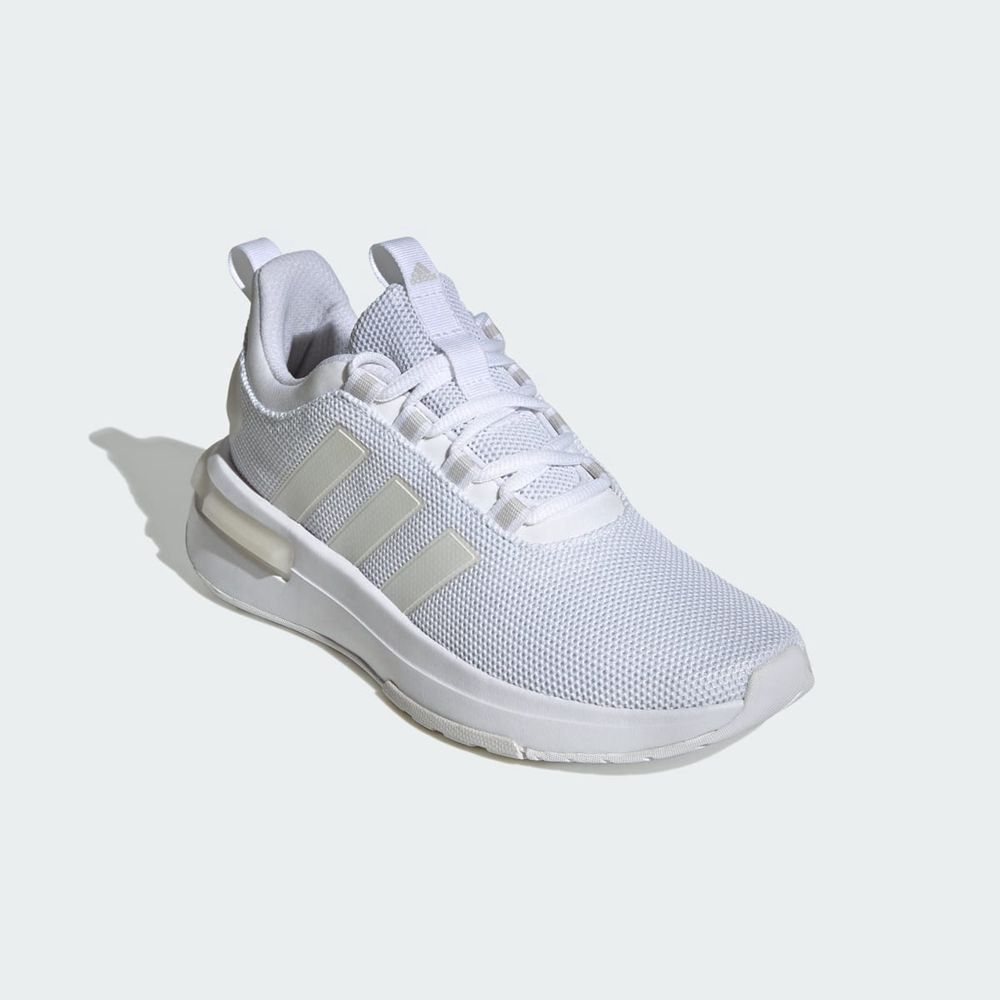 Basket Adidas Racer TR23 Blanche Grise Femme | FAO-63847660