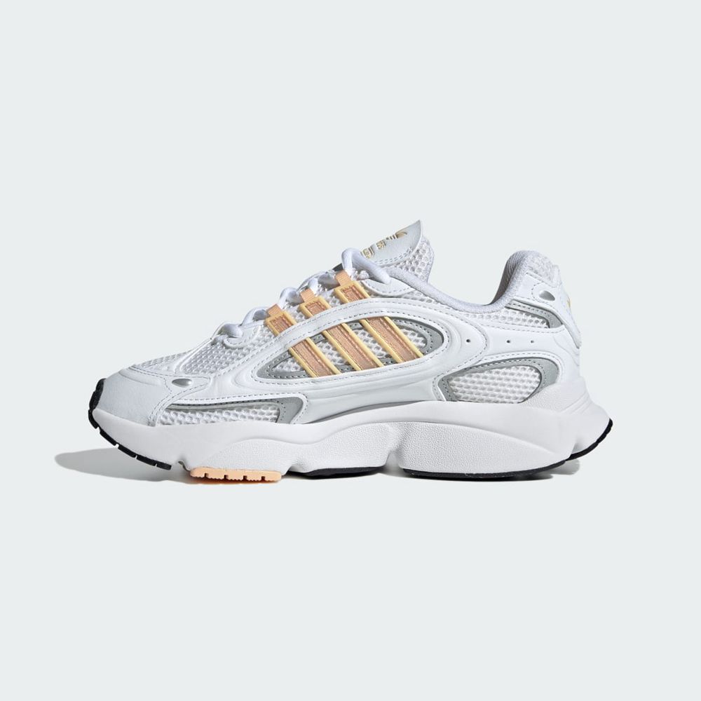 Basket Adidas Ozmillen Blanche Orange Femme | FRP-64685387