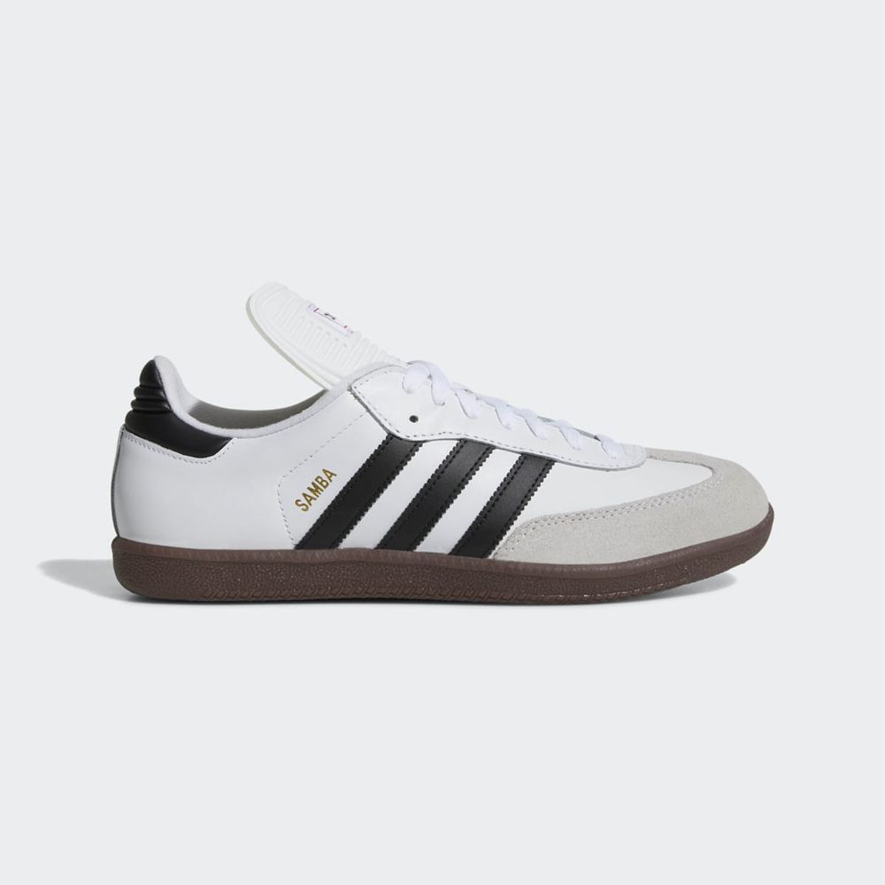 Basket Adidas Samba Classic Blanche Noir Femme | FVQ-60217793