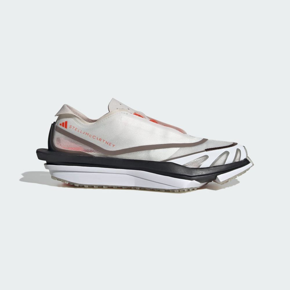 Basket Adidas Adidas by Stella McCartney Earthlight 2.0 Blanche Noir Orange Femme | UAZ-16970596