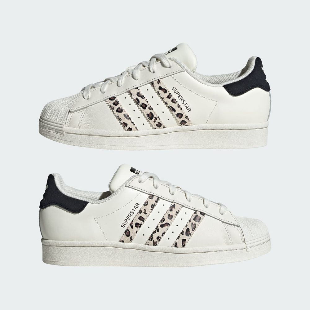 Basket Adidas Superstar Blanche Noir Femme | OFA-73203748