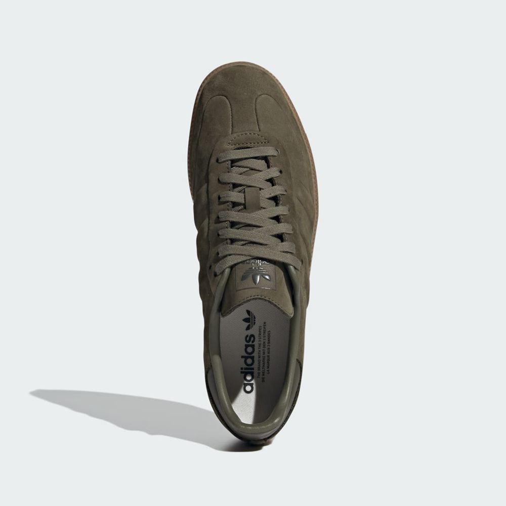 Basket Adidas Samba Vert Olive Femme | ACG-87734432