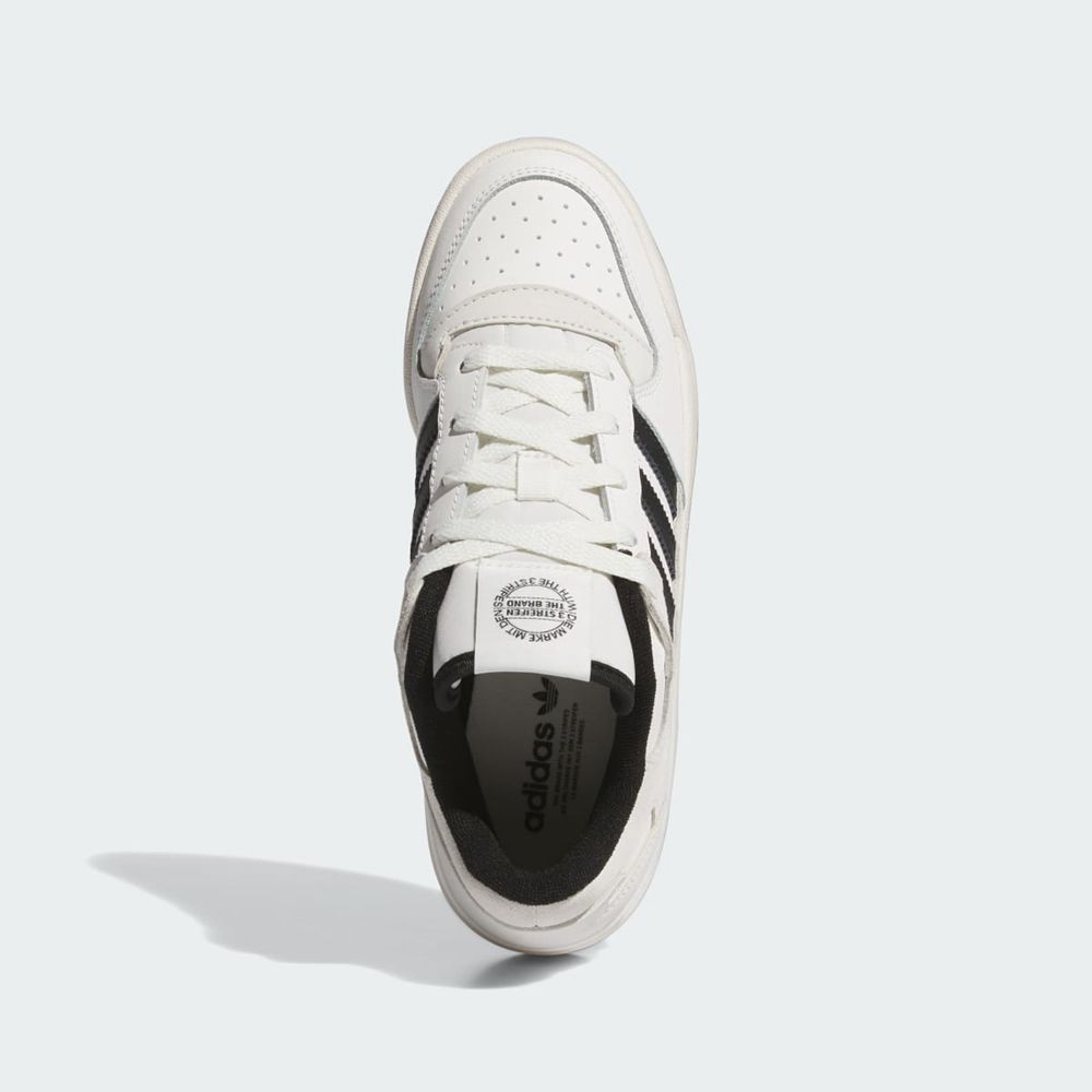 Basket Adidas Forum Low Blanche Noir Femme | MSJ-12621155