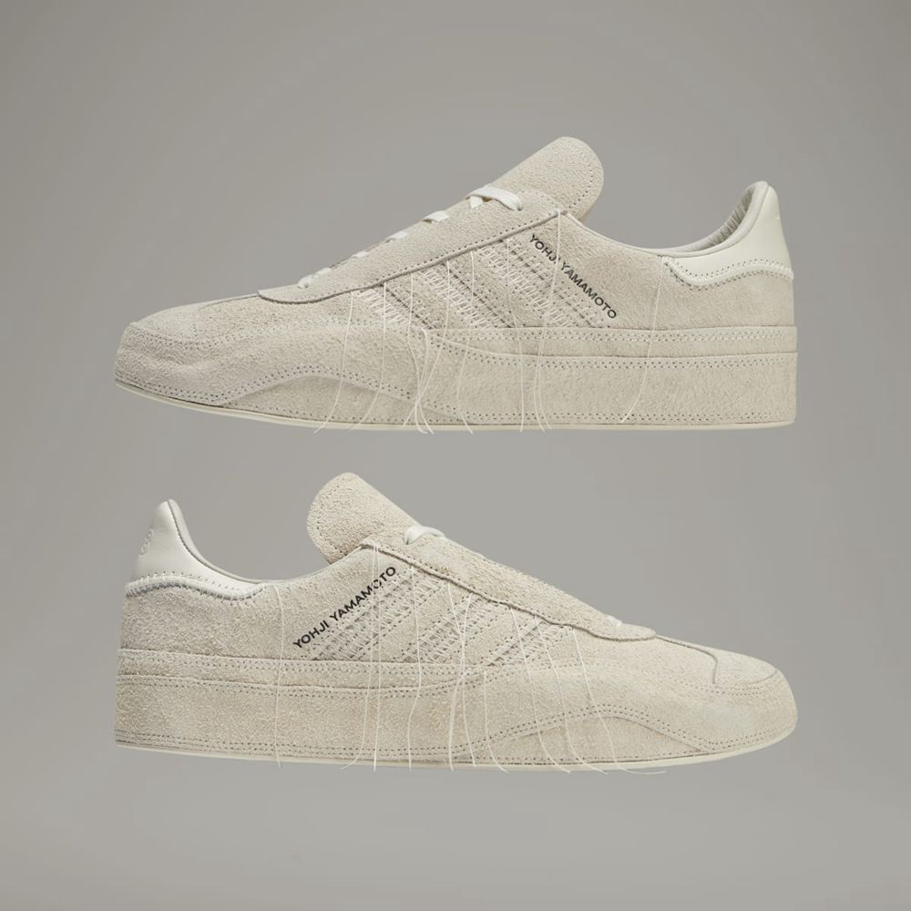 Basket Adidas Y-3 Gazelle Blanche Femme | IPG-04729057