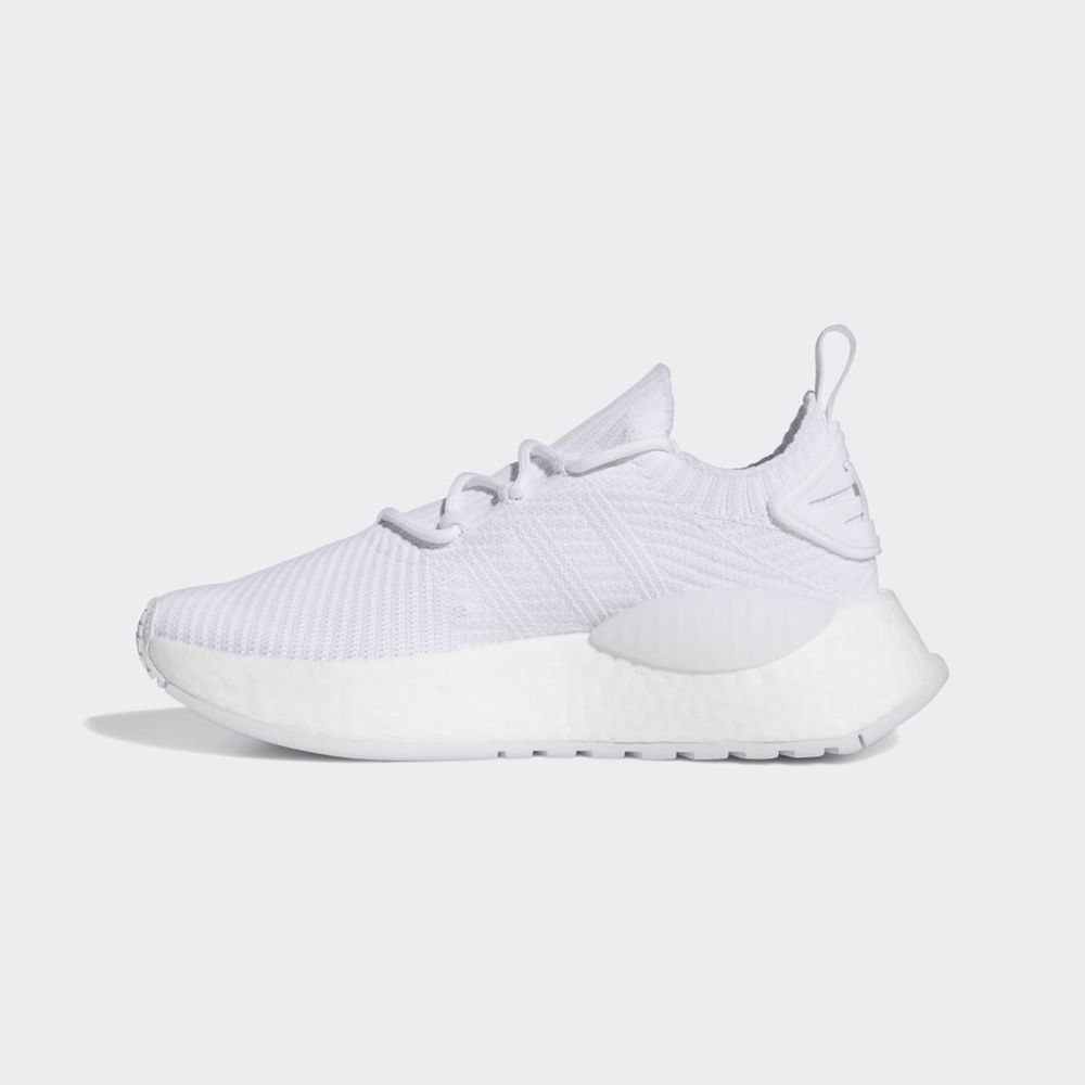 Basket Adidas NMD_W1 Blanche Femme | HYT-92053882