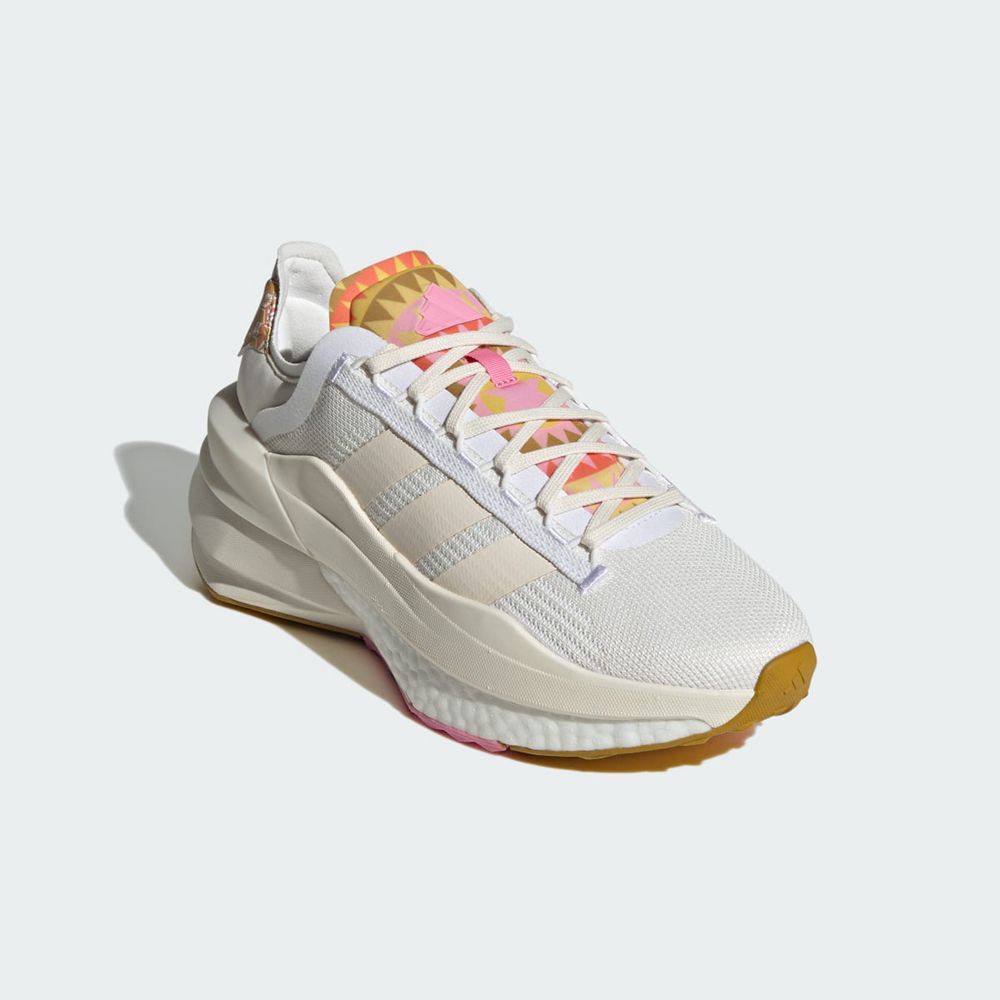 Basket Adidas AVRYN_X Blanche Doré Femme | ILO-56607969