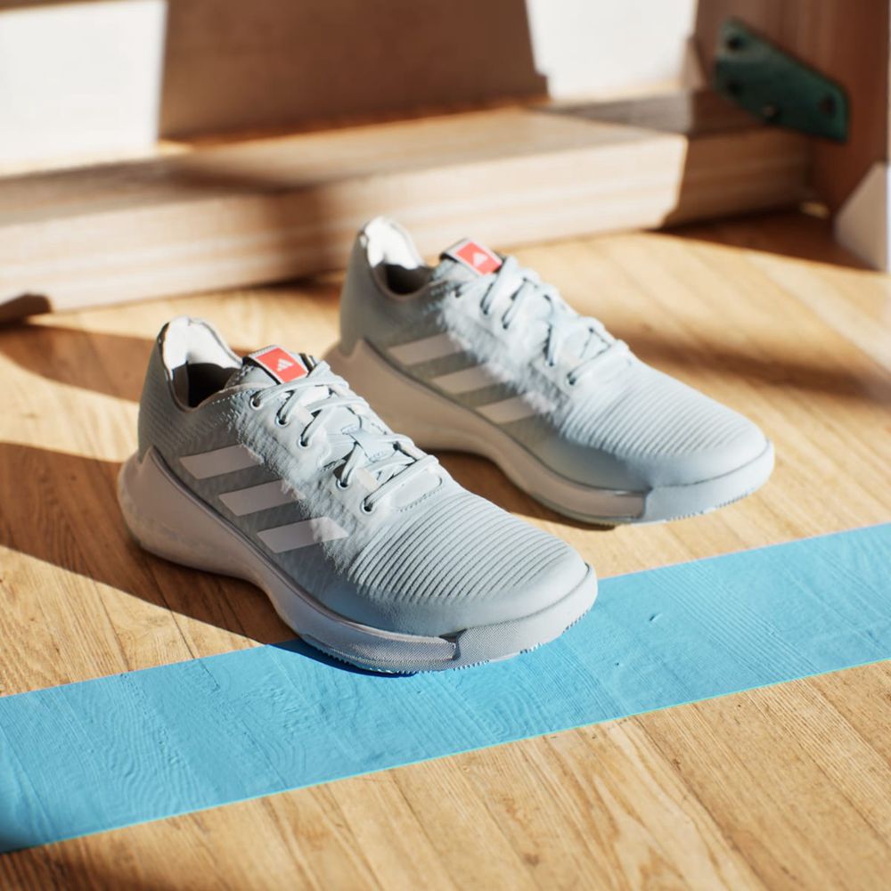 Basket Adidas Crazyflight Bleu Blanche Rouge Femme | RXK-40793438