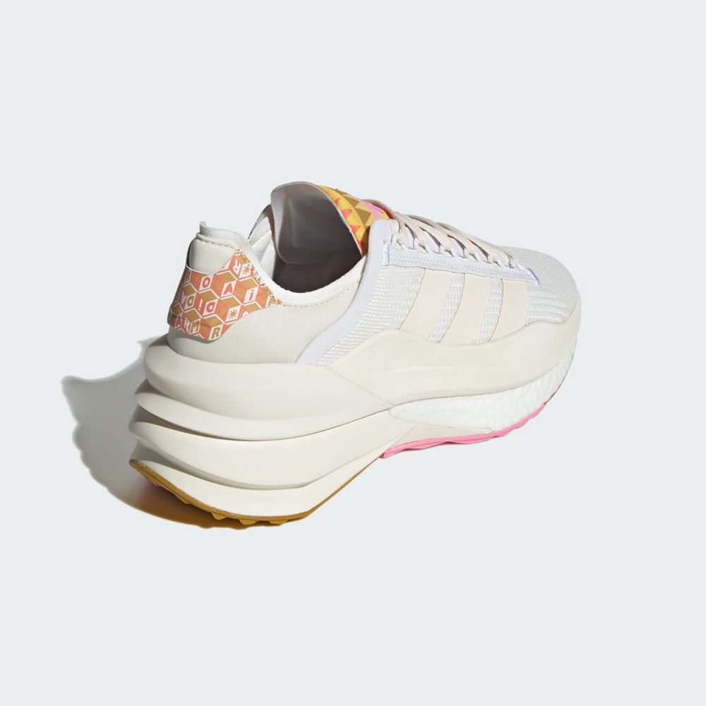 Basket Adidas AVRYN_X Blanche Doré Femme | ILO-56607969