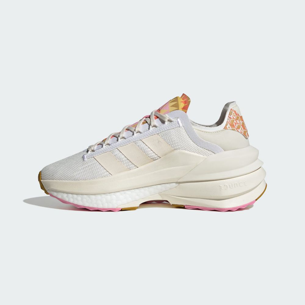 Basket Adidas AVRYN_X Blanche Doré Femme | ILO-56607969