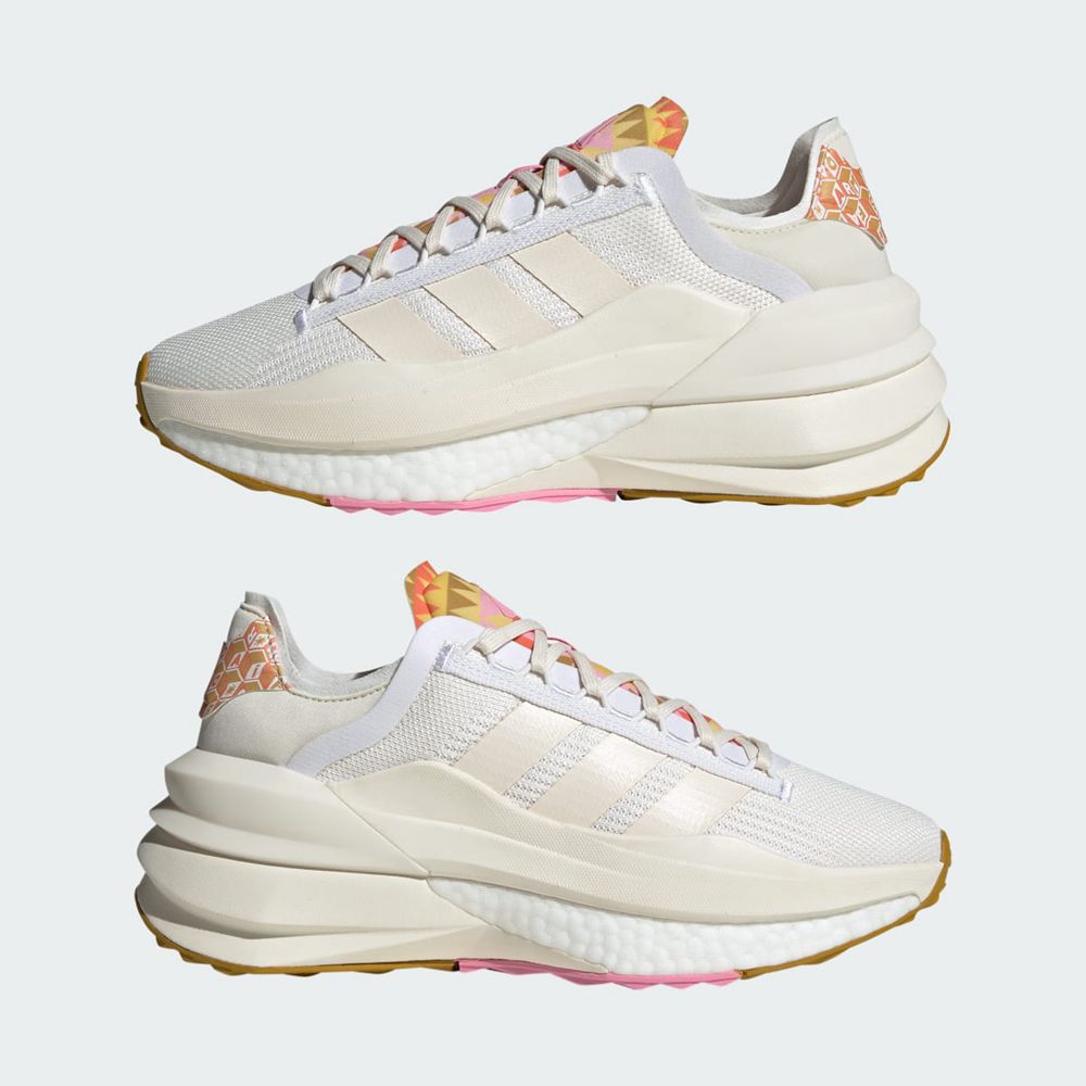 Basket Adidas AVRYN_X Blanche Doré Femme | ILO-56607969