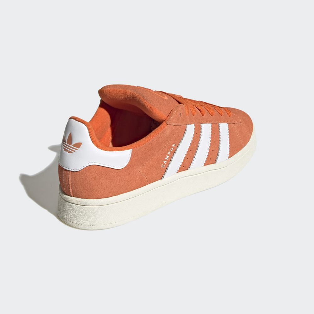 Basket Adidas Campus 00s Orange Blanche Femme | ZAB-05562158