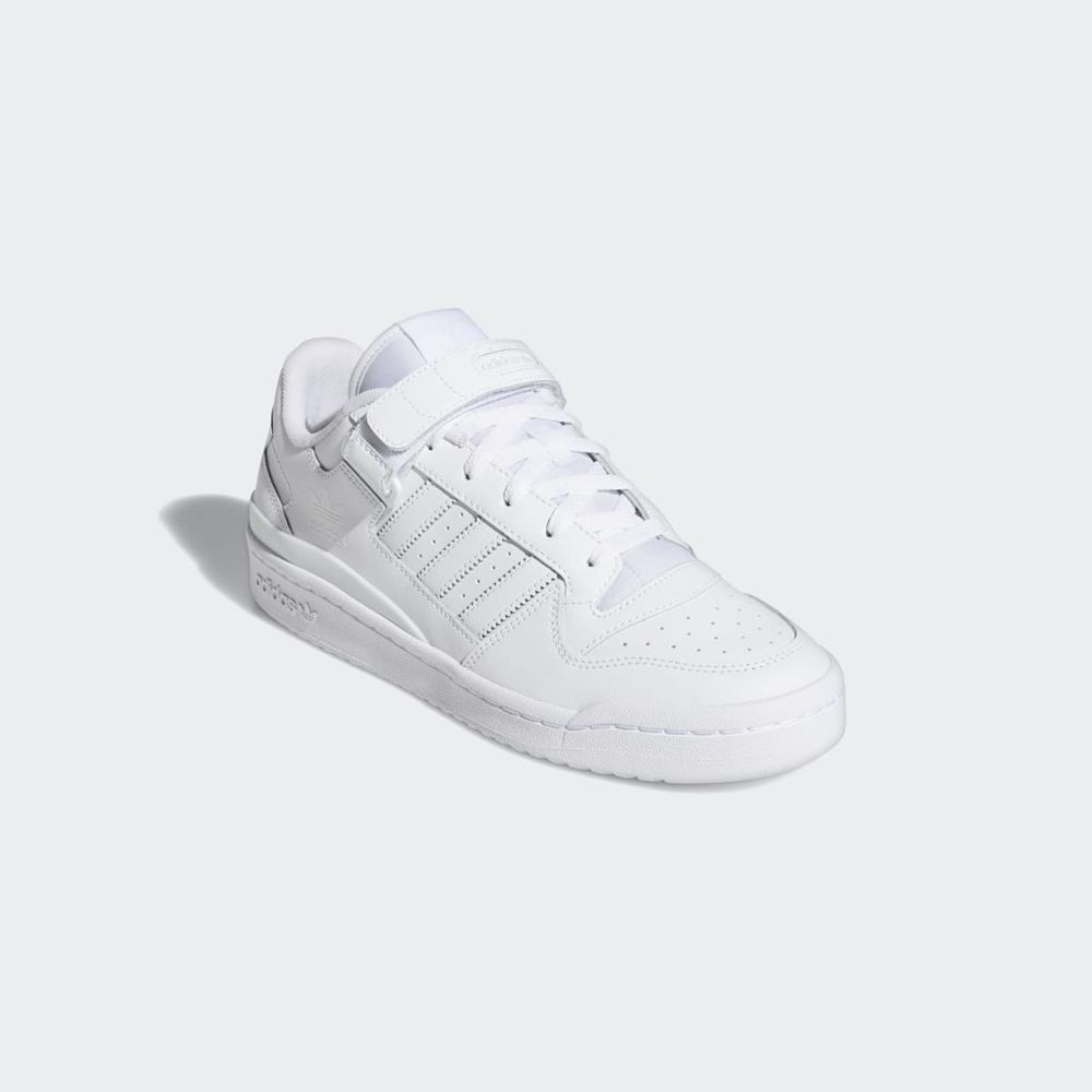 Basket Adidas Forum Low Blanche Femme | NDV-92399446