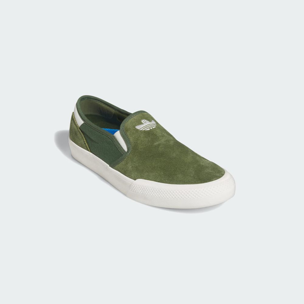 Basket Adidas Shmoofoil Vert Olive Blanche Femme | RGO-08872830