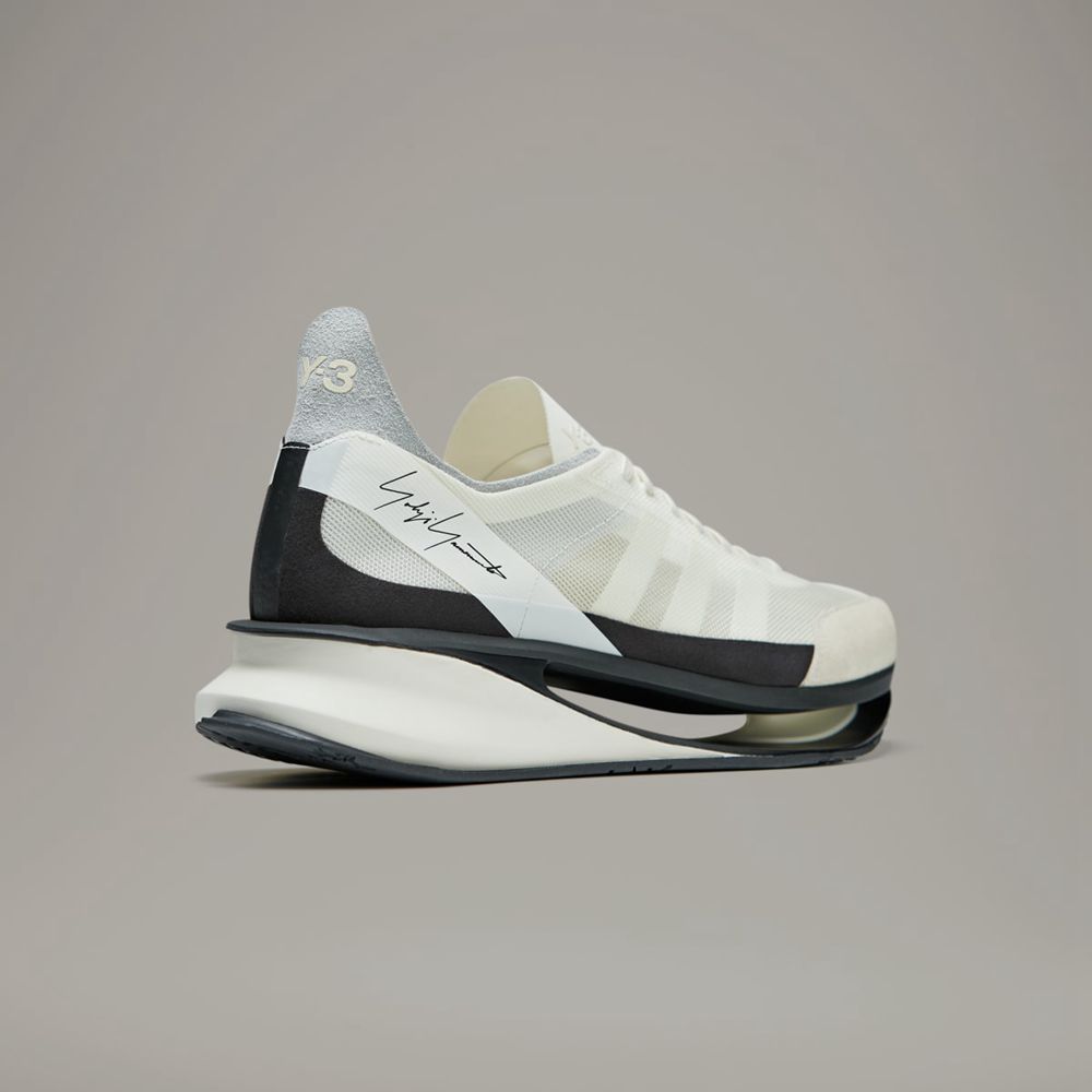 Basket Adidas Y-3 S-Gendo Run Blanche Noir Femme | CKP-47301802