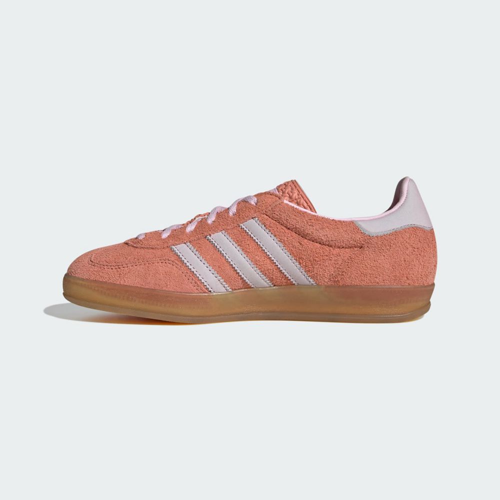 Basket Adidas Gazelle Rose Grise Femme | IRP-04017939