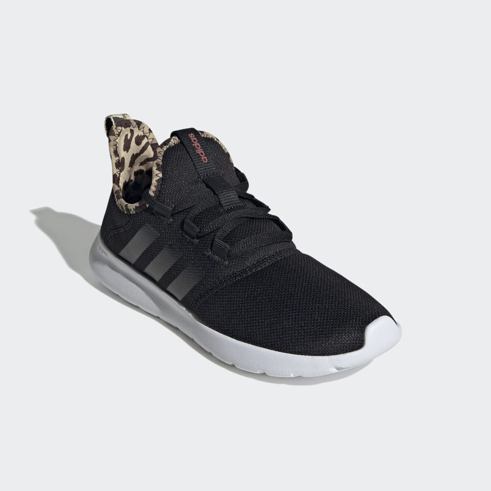 Basket Adidas Cloudfoam Pure 2.0 Noir Beige Femme | LSO-81013871