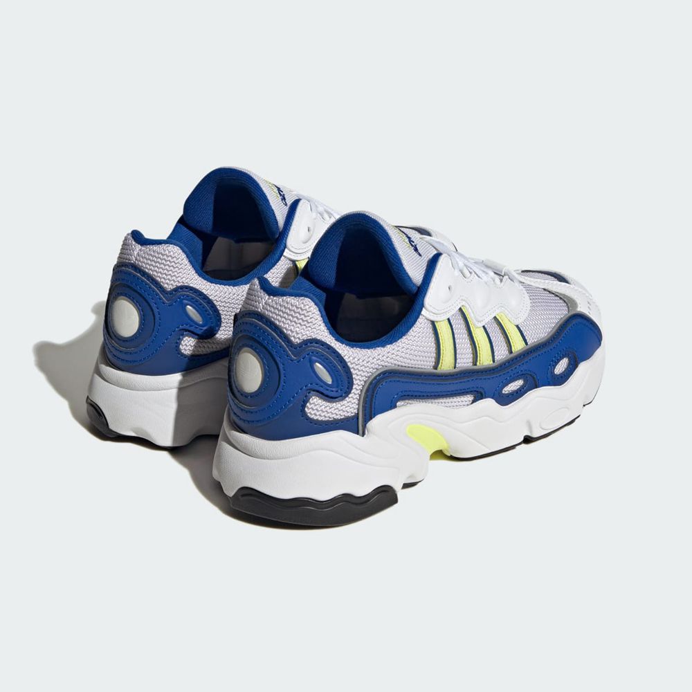 Basket Adidas OZWEEGO OG Blanche Jaune Bleu Femme | CSU-78983757