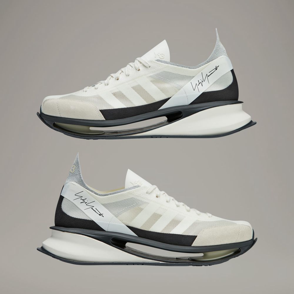 Basket Adidas Y-3 S-Gendo Run Blanche Noir Femme | CKP-47301802