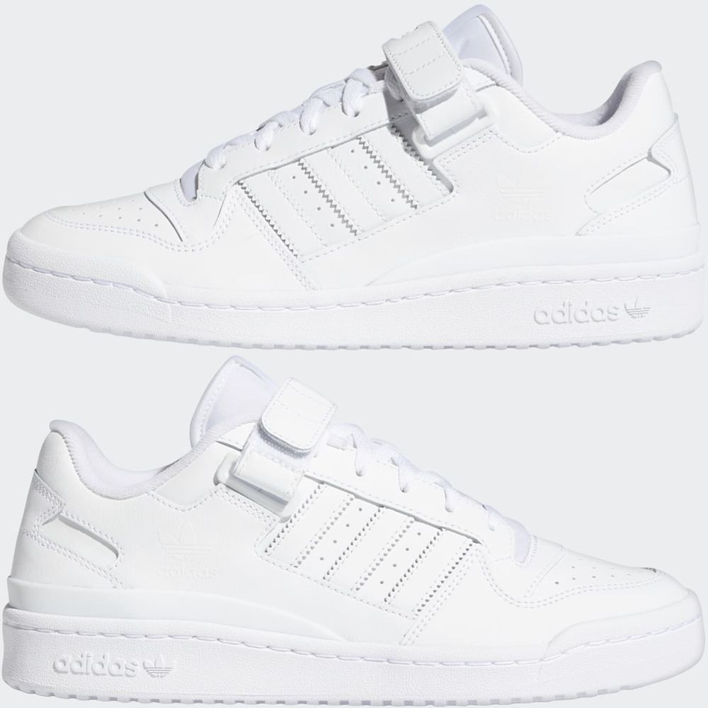 Basket Adidas Forum Low Blanche Femme | NDV-92399446