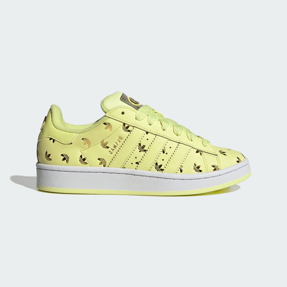 Basket Adidas Campus 00s Jaune Doré Femme | MKO-63218181