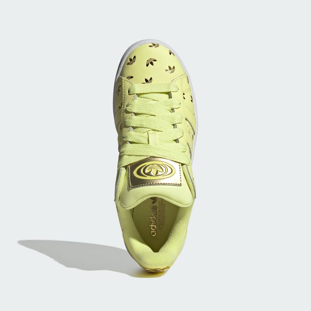 Basket Adidas Campus 00s Jaune Doré Femme | MKO-63218181