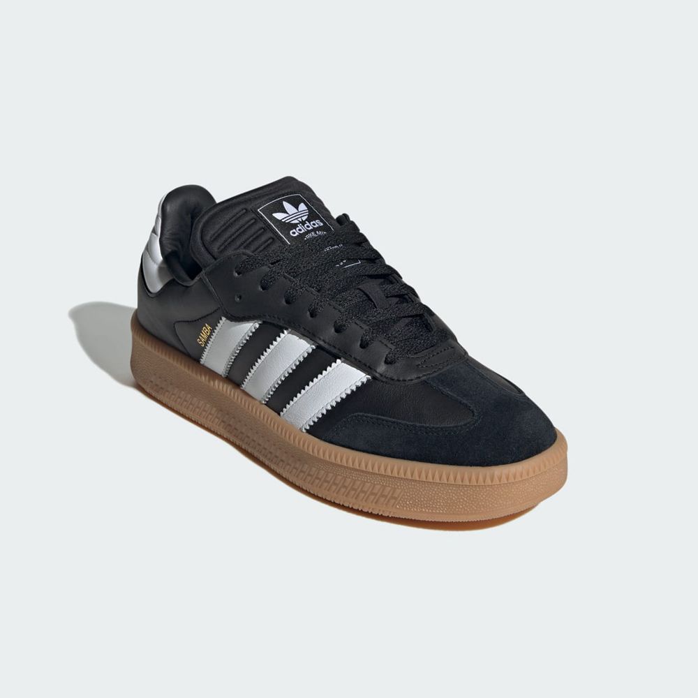 Basket Adidas Samba XLG Noir Blanche Femme | FEW-43648736