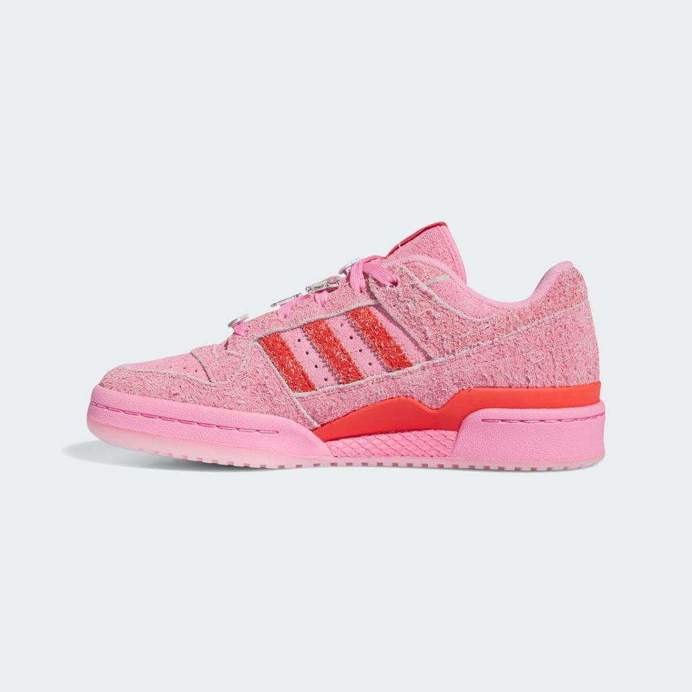 Basket Adidas Forum Low CL The Grinch Rose Rouge Femme | GMK-07597229