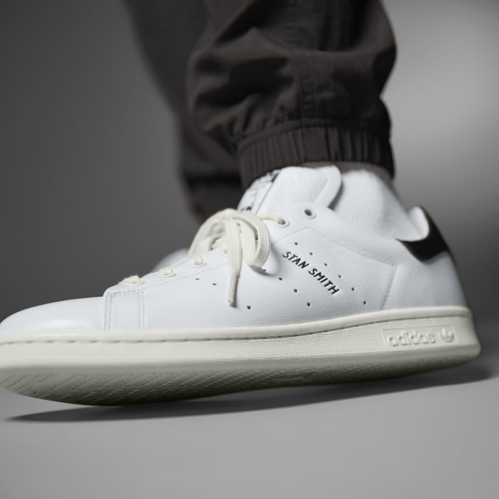 Basket Adidas Stan Smith Lux Blanche Noir Femme | YIU-82683623