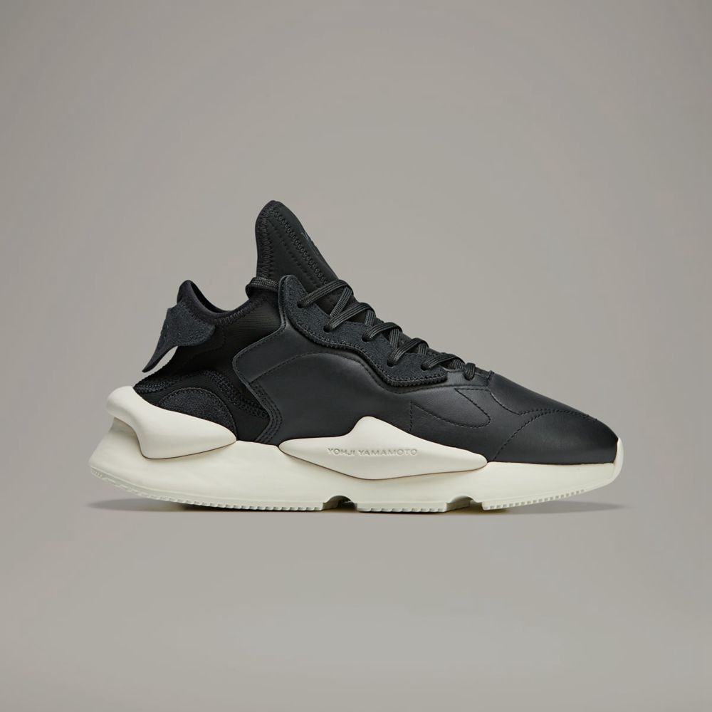 Basket Adidas Y-3 Kaiwa Noir Blanche Femme | MQF-48125855