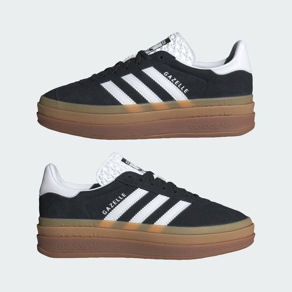 Basket Adidas Gazelle Bold Noir Blanche Femme | WHK-04832556