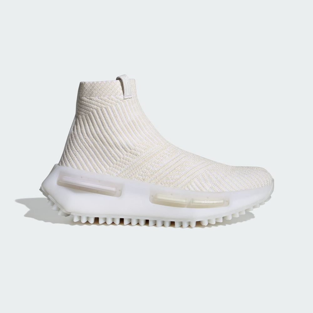 Basket Adidas NMD_S1 Sock Blanche Femme | JFU-70350421