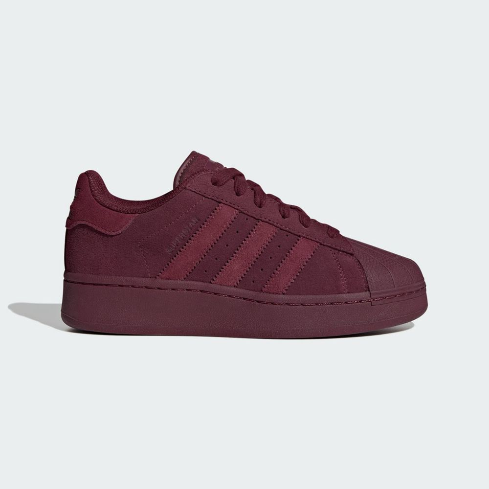 Basket Adidas Superstar XLG Bordeaux Femme | VGY-99170526