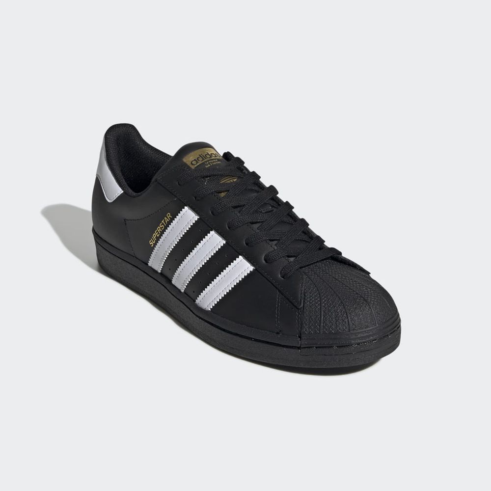 Basket Adidas Superstar Noir Blanche Femme | BEN-93754606