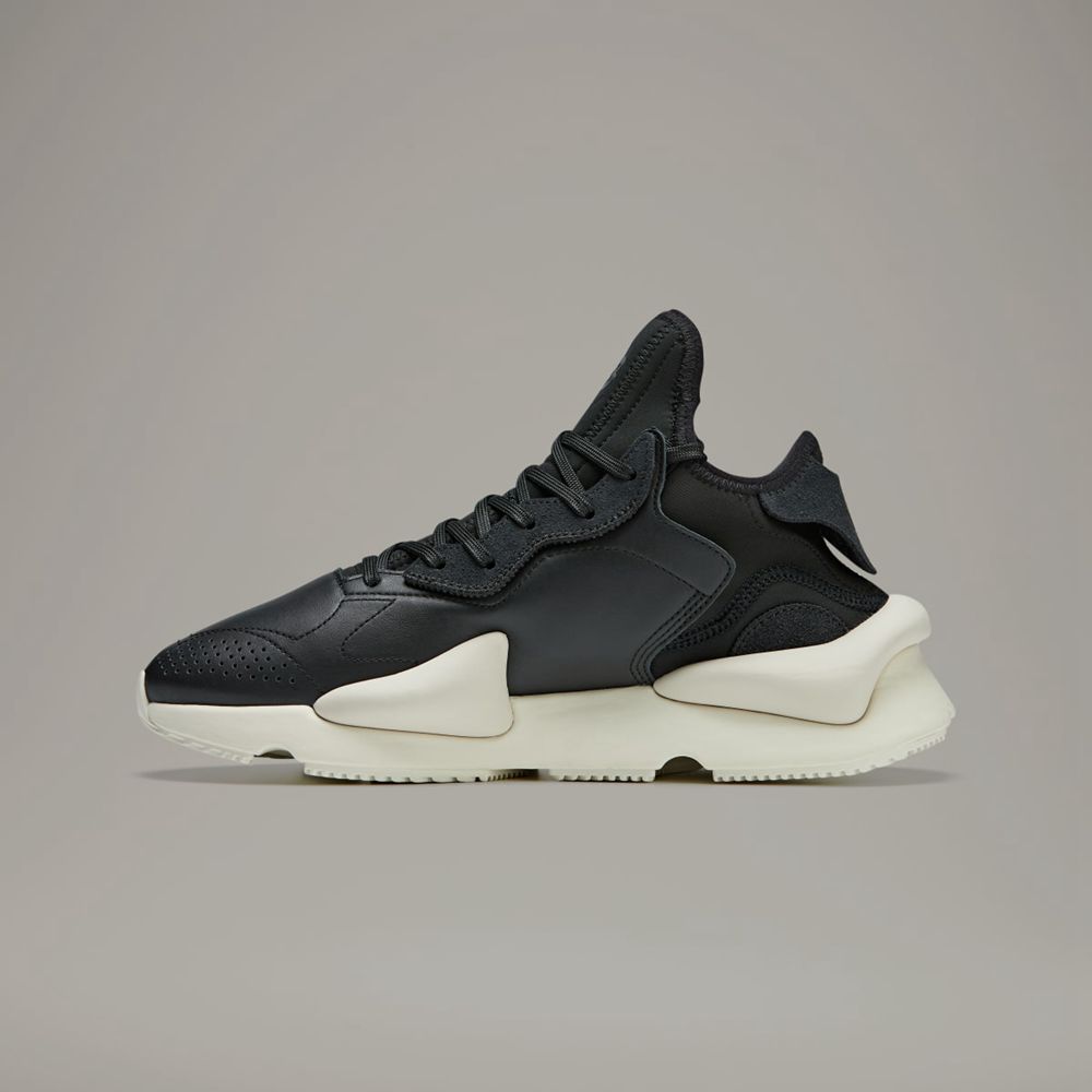 Basket Adidas Y-3 Kaiwa Noir Blanche Femme | MQF-48125855