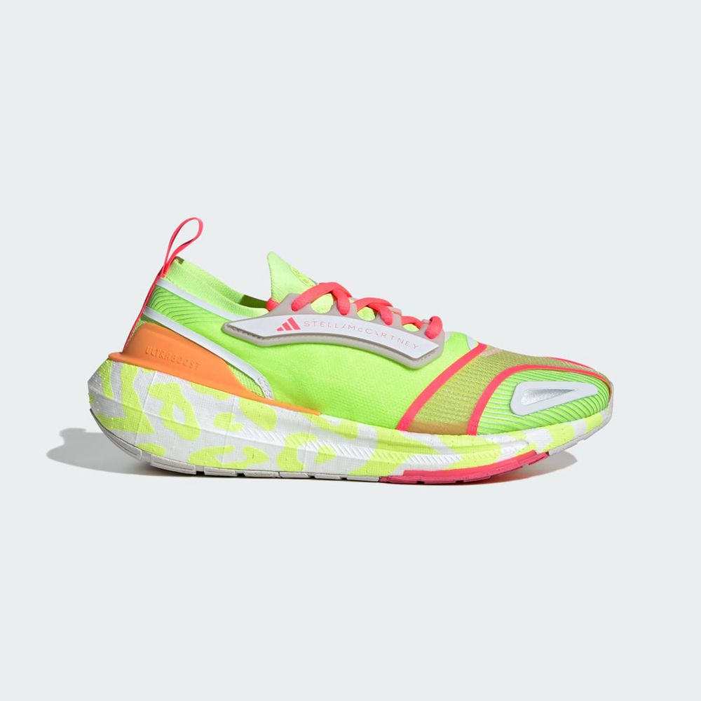 Basket Adidas Adidas by Stella McCartney Ultraboost Light Vert Orange Rouge Femme | WDJ-30506695