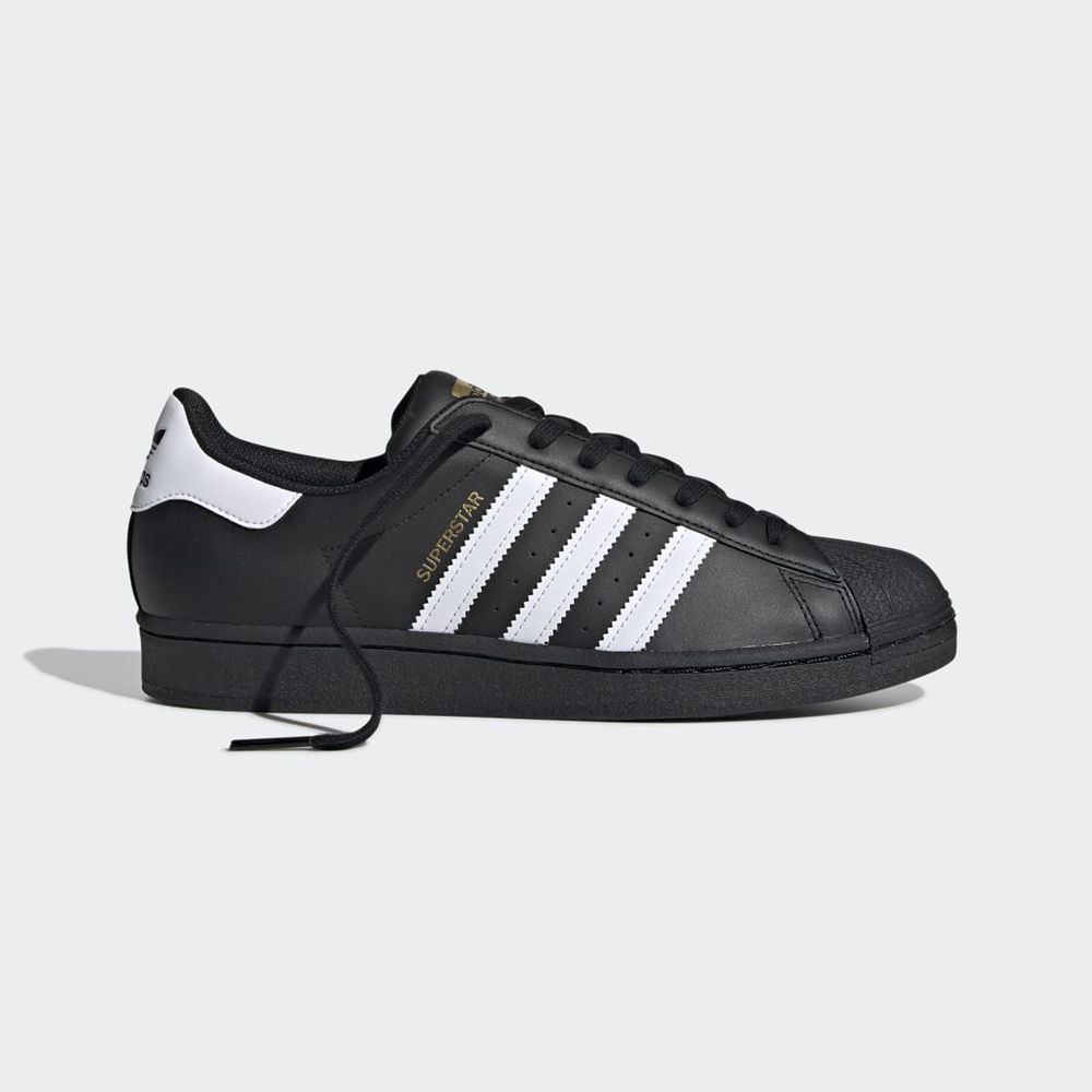 Basket Adidas Superstar Noir Blanche Femme | BEN-93754606