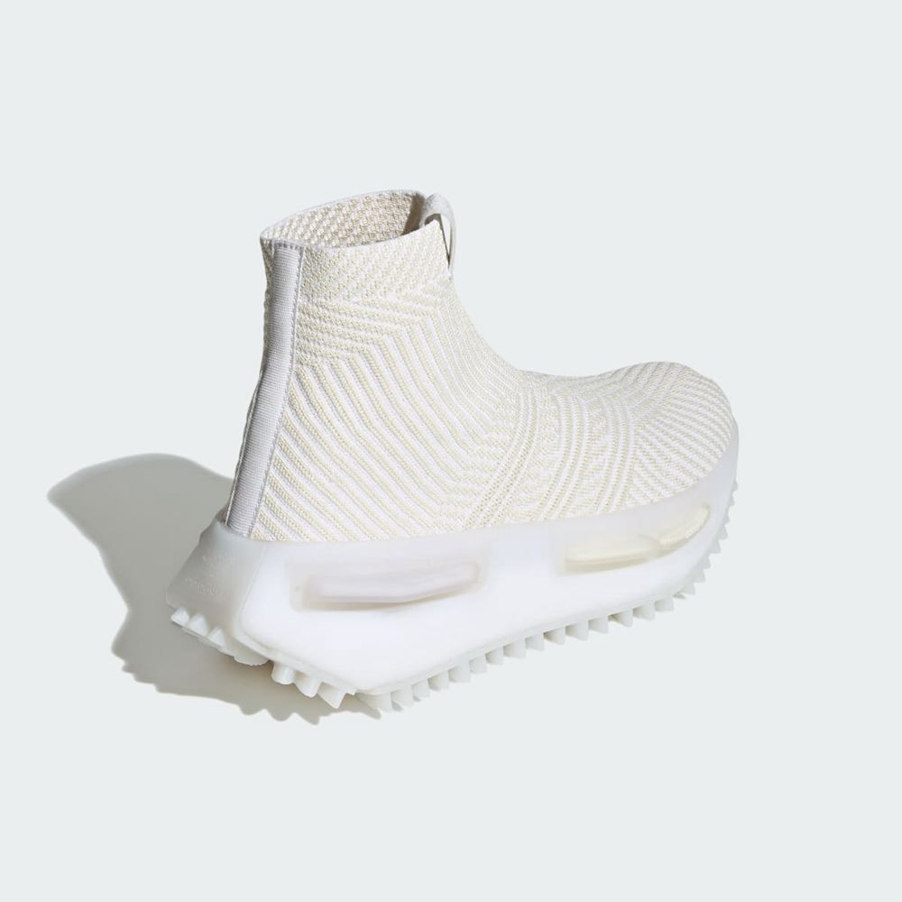 Basket Adidas NMD_S1 Sock Blanche Femme | JFU-70350421