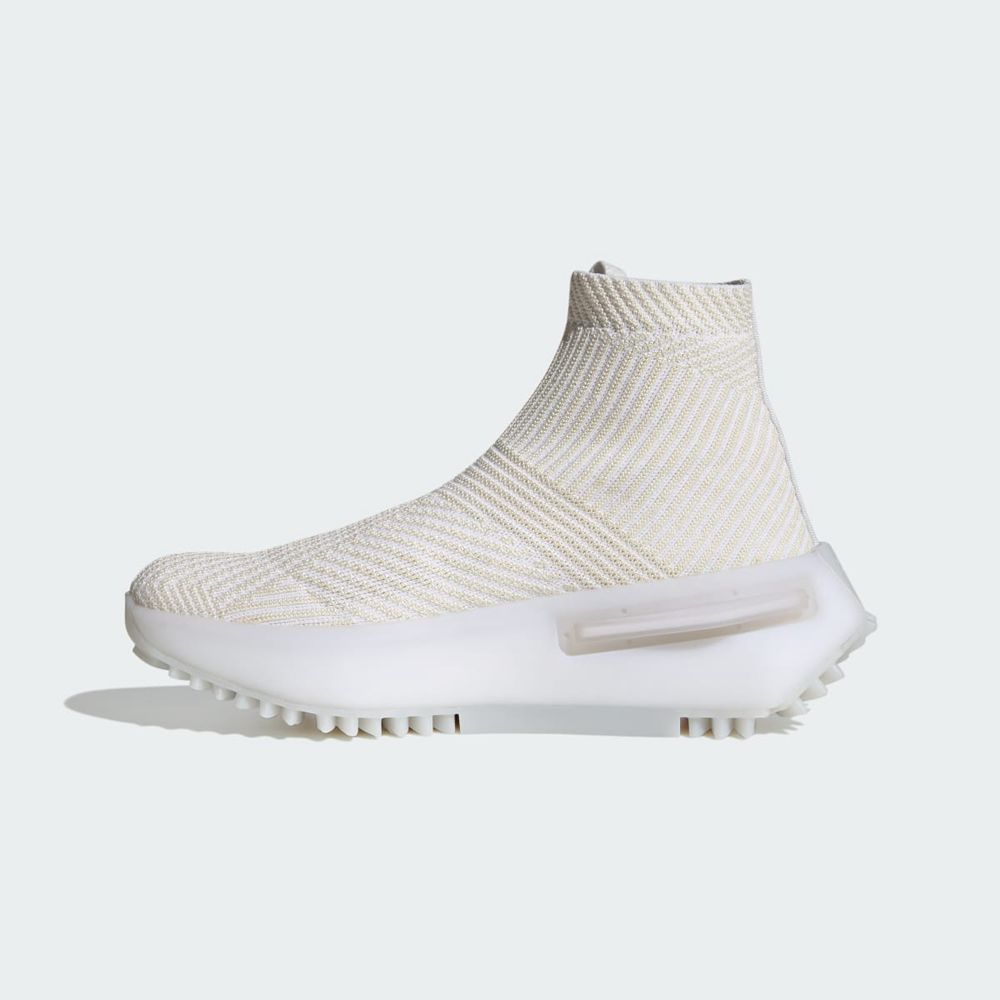 Basket Adidas NMD_S1 Sock Blanche Femme | JFU-70350421