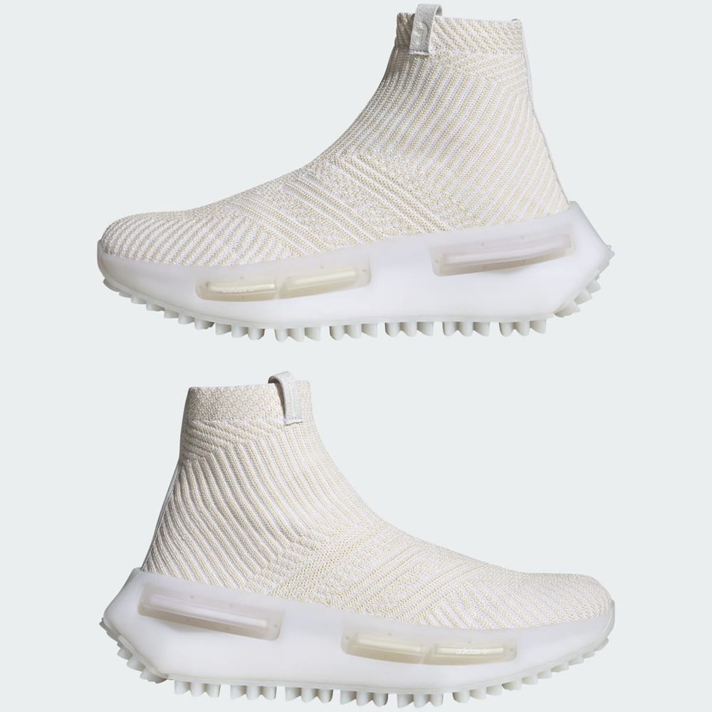 Basket Adidas NMD_S1 Sock Blanche Femme | JFU-70350421