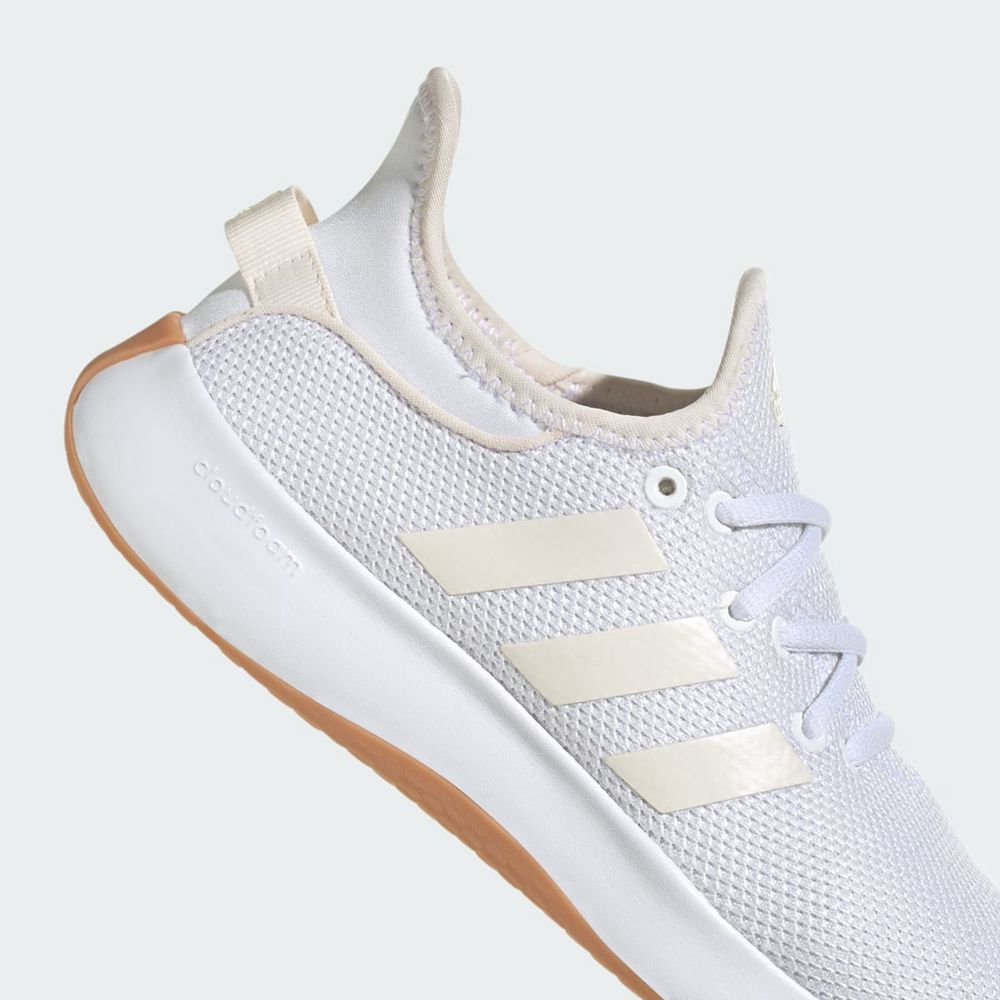 Basket Adidas Cloudfoam Pure Blanche Femme | XLK-61377313