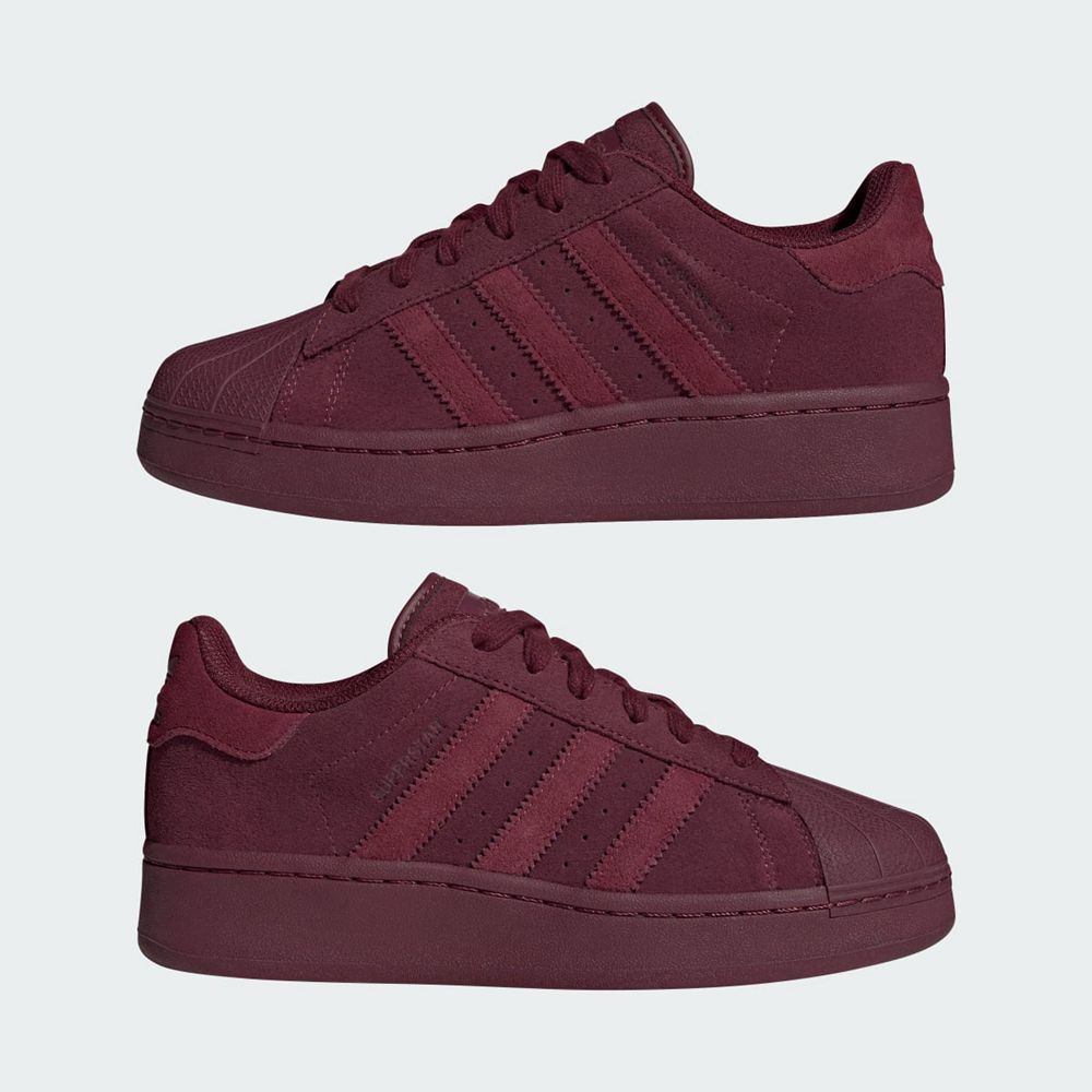 Basket Adidas Superstar XLG Bordeaux Femme | VGY-99170526