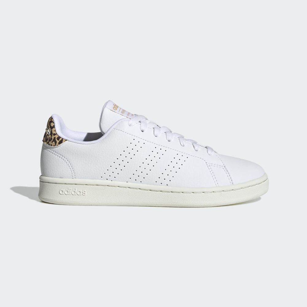 Basket Adidas Advantage Blanche Femme | NIB-73640918